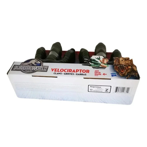 Nerf Jurassic World Dinosaur Velociraptor Soft Claws Set Child Halloween - Picture 4 of 5